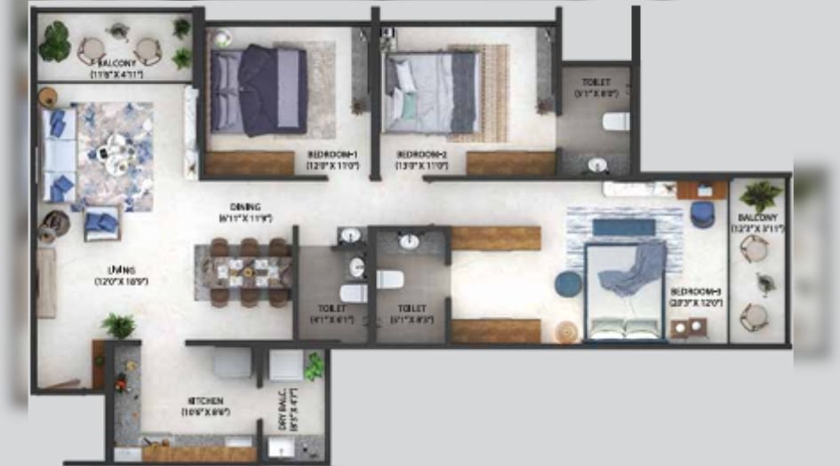 Osian-Almanova-3BHK-1307sqft-unit-plan