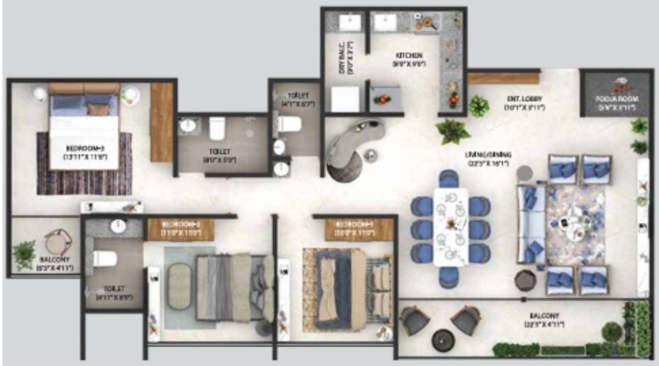 Osian-Almanova-3BHK-1348sqft-unit-plan